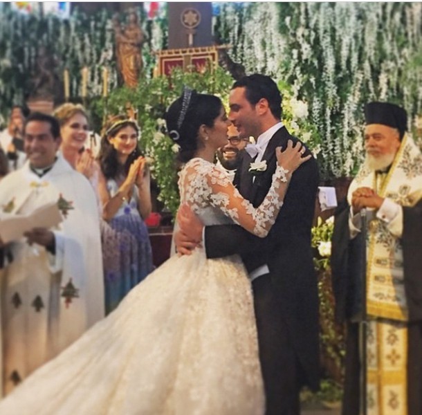 Noor Fares and Alexandre Al Khawam's Wedding